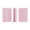 Matte Perfect Pink Mylar Stand Strong® Bags with Rounded Corners - Pretty Pink