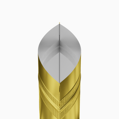 Glossy Round Window Plastic and Mylar Stand Strong® Bags with Rounded Corners