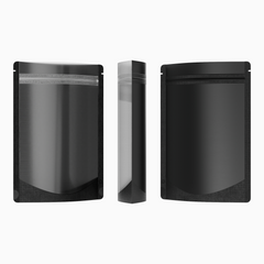 Matte Translucent Color Plastic Stand Strong® Bags with Rounded Corners