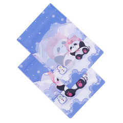 Assorted Panda Four Seasons Designed Stand Strong® Bags with Translucent Window