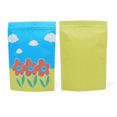 Flower Garden Designs Metallized Mylar Stand Strong® Bags