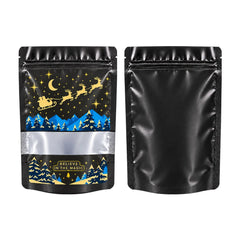 Christmas Sale: Frosted Window Mylar Stand Up Bags – Free Full-Color Printing
