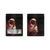 Matte Designs Smell Proof Metallic Foil Stand Strong® Bags with Frosted Window - Astronaut