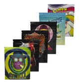 Matte Assorted Mystic Design Smell Proof Mylar Foil Stand Strong® Bags