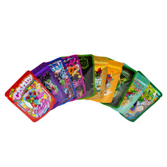 Holographic Pop Smoke Designed Smell Proof Mylar Foil Stand Strong® Bags