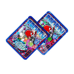 Holographic Pop Smoke Designed Smell Proof Mylar Foil Stand Strong® Bags