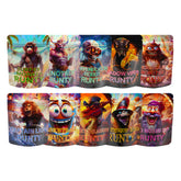 Holographic Beast Designed Smell Proof Mylar Foil Stand Strong® Bags