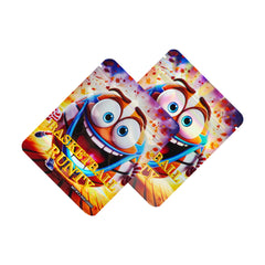 Holographic Beast Designed Smell Proof Mylar Foil Stand Strong® Bags