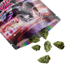 Holographic Street Galaxy Smell Proof Metallized Stand Strong® Bags