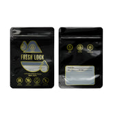 Glossy Mirror Black with Clear Window Curing Smell Proof Stand Strong® Bags