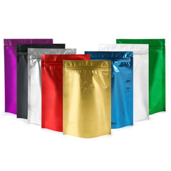 Single Side Matte Color Metallic Mylar Stand Strong® Coffee Valve Bags