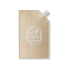 Customizable Classic Kraft Brown Bottle Pouch with Corner Wide Mouth Flip Top Cap (Basic Printing)
