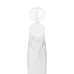 Glossy Quartz Clear Stand Pouch with Corner Wide Mouth Flip Top Cap
