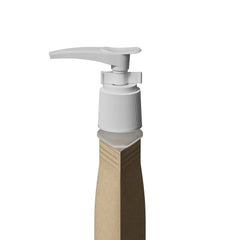Classic Kraft Brown Stand Pouch with Top Wide Mouth Pump Dispenser