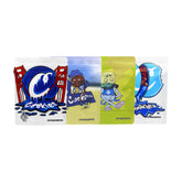 Matte SF Summer Theme Smell Proof Metallic Foil Stand Strong® Bags