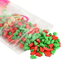 Flower Clear Window Love Design Stand Strong® Bags with Clear Window