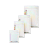 Diamond Holographic Double-Sided Flat Zipper Seal Bags