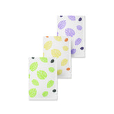 Colorful Leaf Design Aluminum Open Top Bags