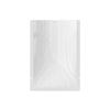 Customizable Glossy Fantasy White Single Side Window Polyethylene Open Top Bags (Basic Printing) - Half Fantasy White