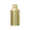 Double-Sided Glossy Aluminum Bottle Shape Open Bottom Bags - Nectar Gold