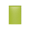 QQ Studio® Aluminum Foil Open Top Bags with Colorful Prism Design - Grid Green