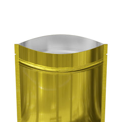 Double-Sided Smooth Glossy Mylar Zipper Seal Packaging Bags