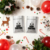 Pre-Designed Christmas Treat Flat Bags – Festive Holiday Packaging for Candy, Gifts, and Party Favors