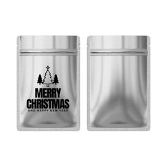 Pre-Designed Christmas Treat Flat Bags – Festive Holiday Packaging for Candy, Gifts, and Party Favors