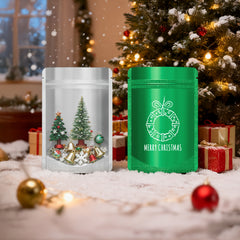 Pre-Designed Christmas Treat Stand Strong® Bags – Festive Holiday Packaging for Candy, Gifts, and Party Favors