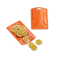 Reusable Flat Zipper Seal Bags – Single Side Glossy Window Polypropylene with Butterfly Hang Hole