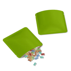 Matte Square Aluminum Foil Packaging Bag with Rounded Corners