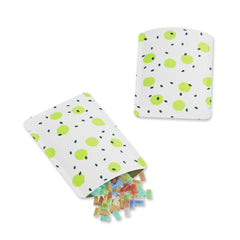 Colorful Polka Dot Aluminum Open Top Bags