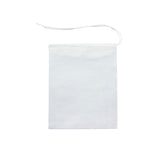 White Non-Woven Filter Drawstring Bags