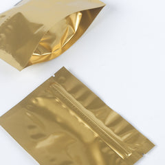 Glossy Trophy Gold Horizontal Mylar Stand Strong® Bags