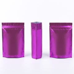 Matte Amythest Purple Mylar Stand Strong® Bags