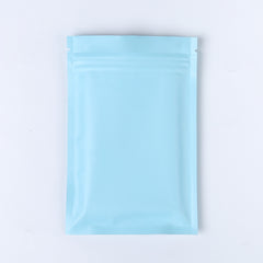 Rustic Matte Powder Blue Double-Sided Mylar Foil Flat QuickQlick® Bags