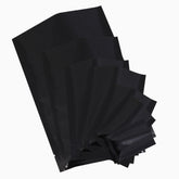 Glossy Mirror Black Mylar Foil Open Fill Bags