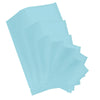 Matte Powder Blue Mylar Foil Open Fill Bags - Powder Blue