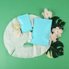 Matte Powder Blue Mylar Foil Open Fill Bags