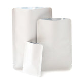 Parchment White Mylar Foil Open Top Bags