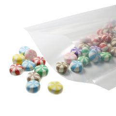 Clear Glass Plastic Vacuum Seal Open Fill Packaging Bags