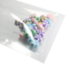 Clear Glass Plastic Vacuum Seal Open Fill Packaging Bags
