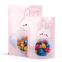 Animal Mug Designed Matte Hare Raising Pink Stand Strong® Bags