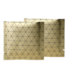 Golden Ratio Prism Design Aluminum Foil Open Top Bags