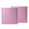 Perpendicular Pink Prism Design Aluminum Foil Open Top Bags - Perpendicular Pink