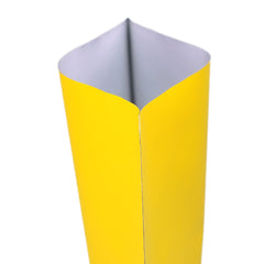 Matte Amber Gold Bottom Fill Aluminum Bags with Round Hang Hole