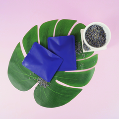 Matte Delphinium Purple Aluminum Open Bottom SlickSeal™ Packaging Bag