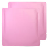 Matte Candy Pink Aluminum Open Fill Square Bag