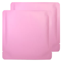 Matte Candy Pink Aluminum Open Fill Square Bag