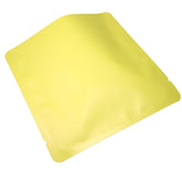Matte Cheerful Yellow Aluminum Open Fill Square Bag